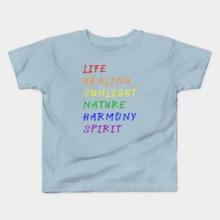 Gay Pride Flag Meaning Kids T-Shirt